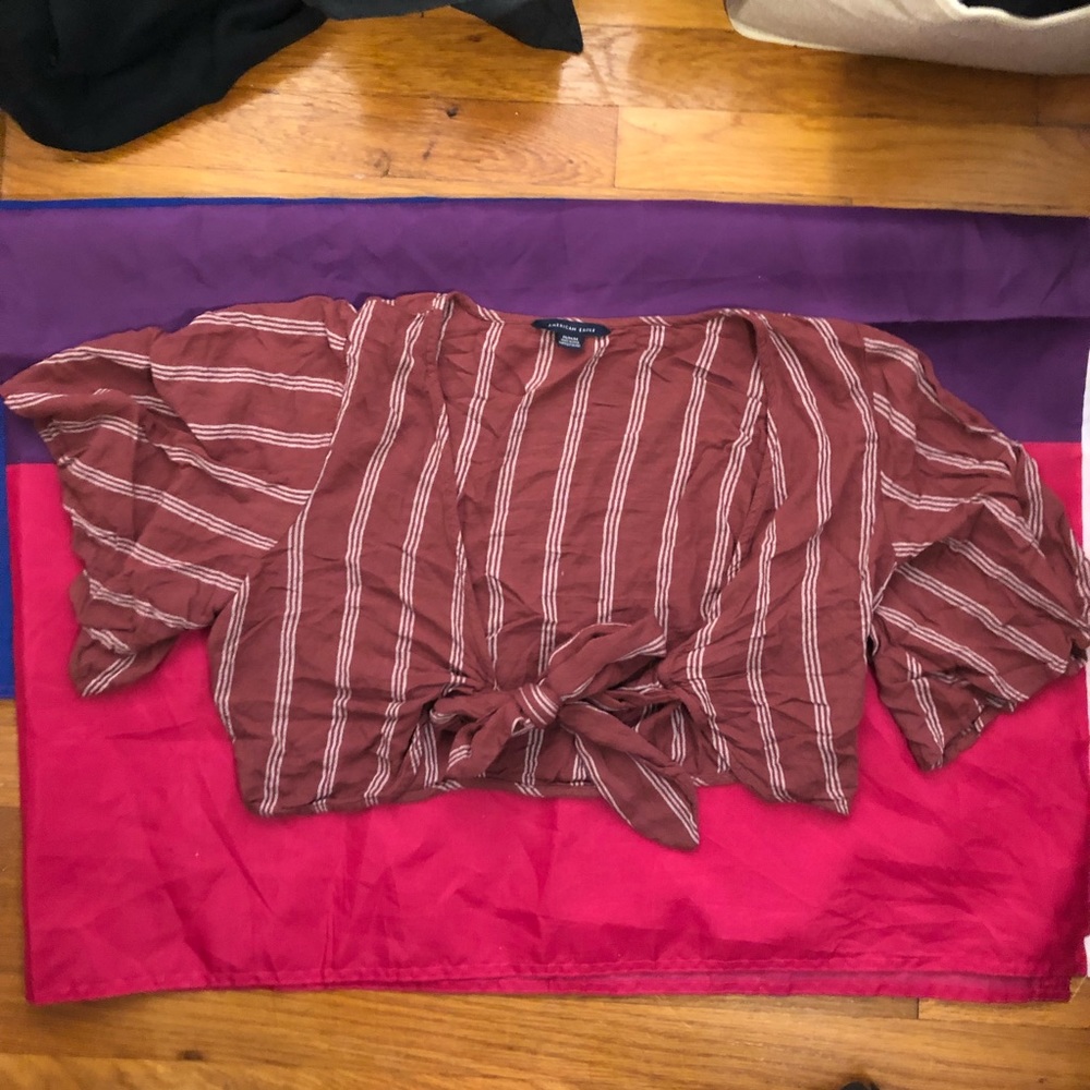 Tie front top from American eagle!!